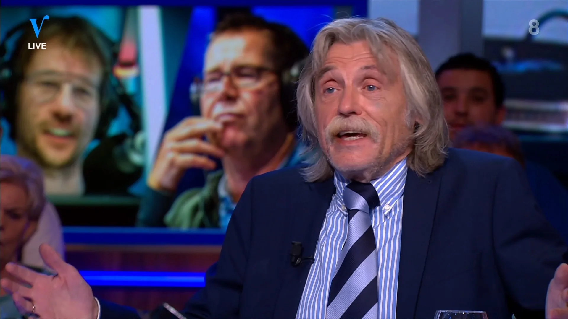 Johan reageert op ruzie tussen Giel Beelen en sidekick Rick Romijn