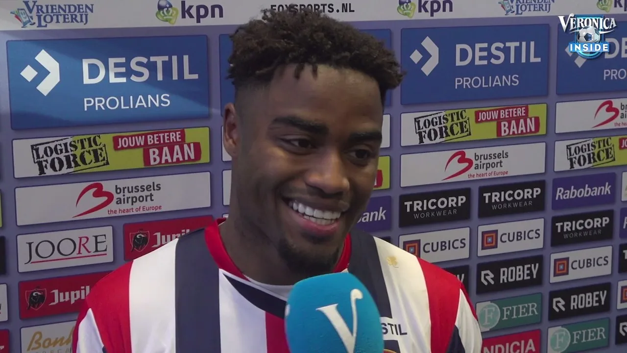 Oud-Ajacied Nunnely: 'Lekker om twee keer te scoren tegen PSV'