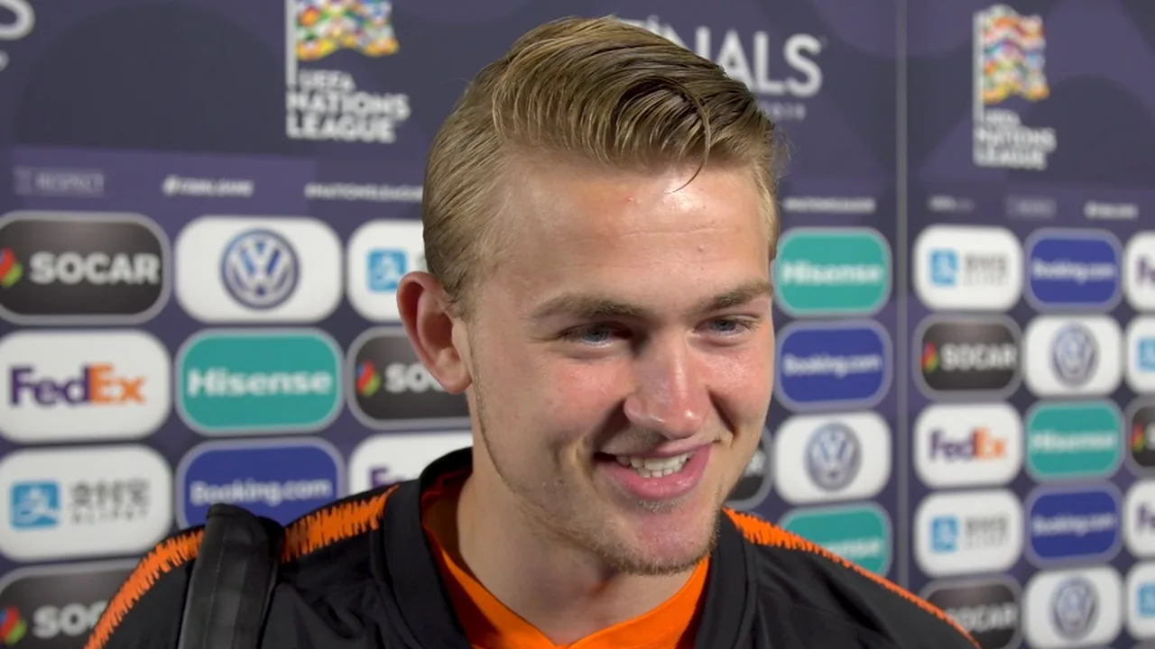 De Ligt over doelpunt: 'Het begint al aardig op te lopen'