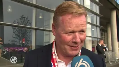 Ronald Koeman: 'De Oranje Leeuwinnen doen het geweldig'