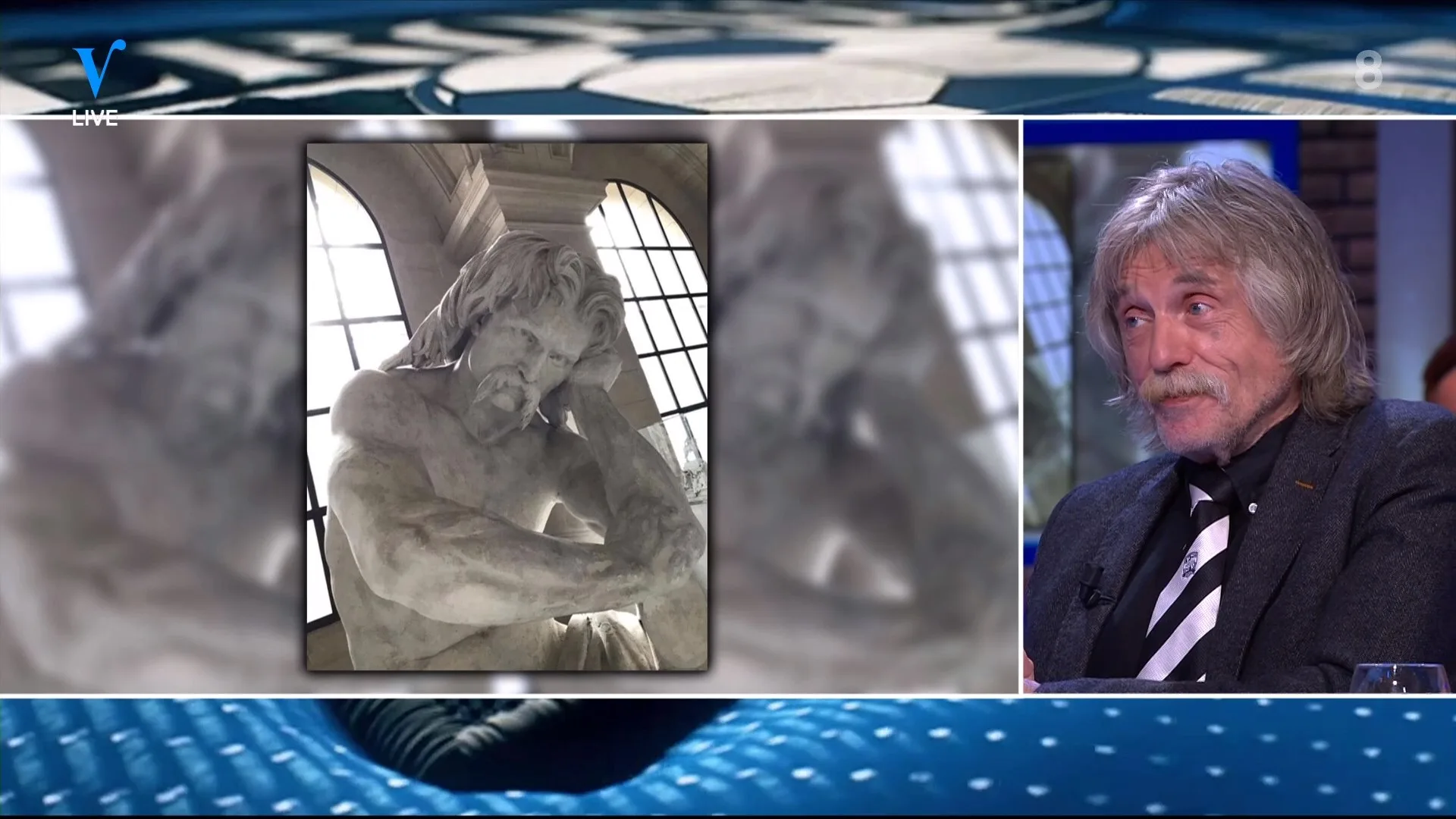 Johan niet onder indruk van standbeeld: 'Wat een onzin!'