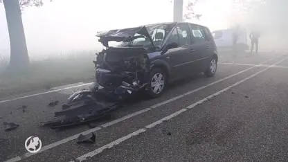 Kettingbotsing door dichte rook