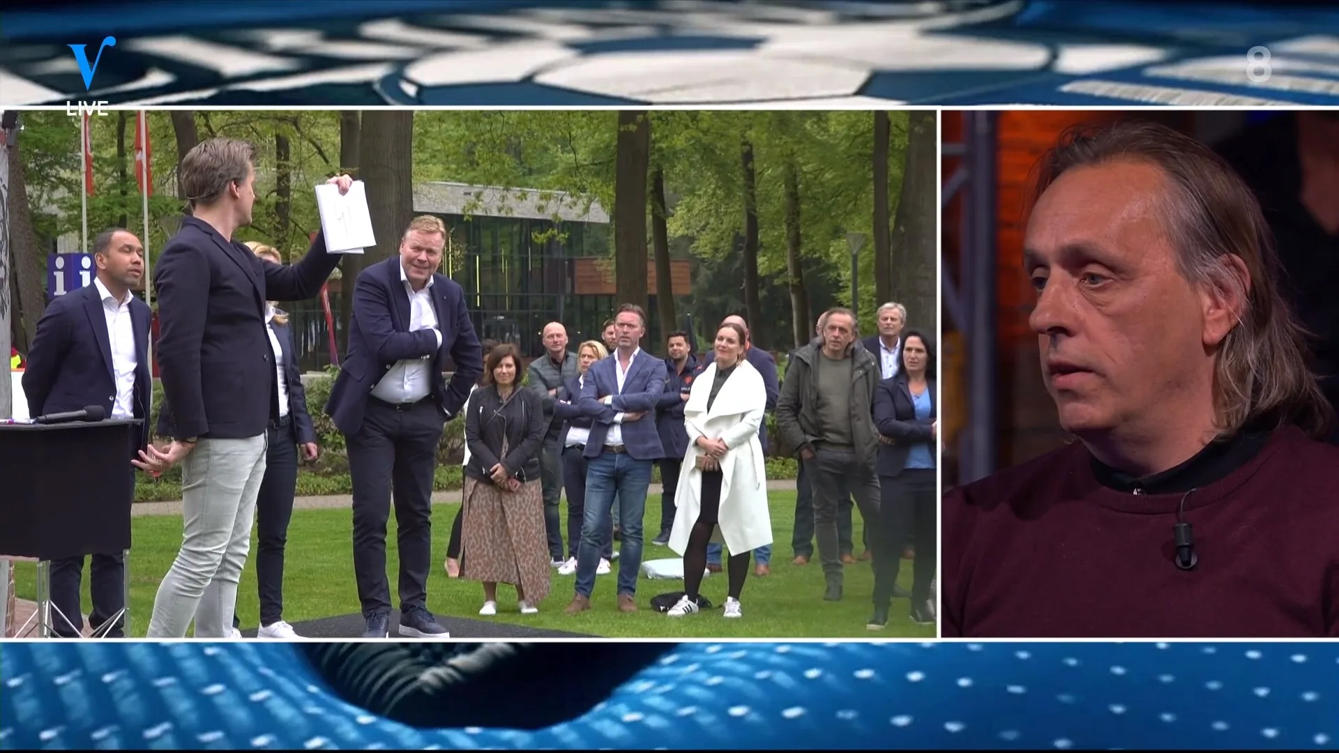 Marcel van Roosmalen doet gortdroog verslag van KNVB-event