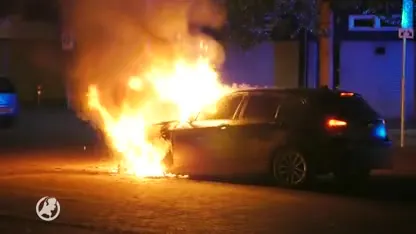 Opnieuw autobranden in Arnhem, twee voertuigen gaan in vlammen op