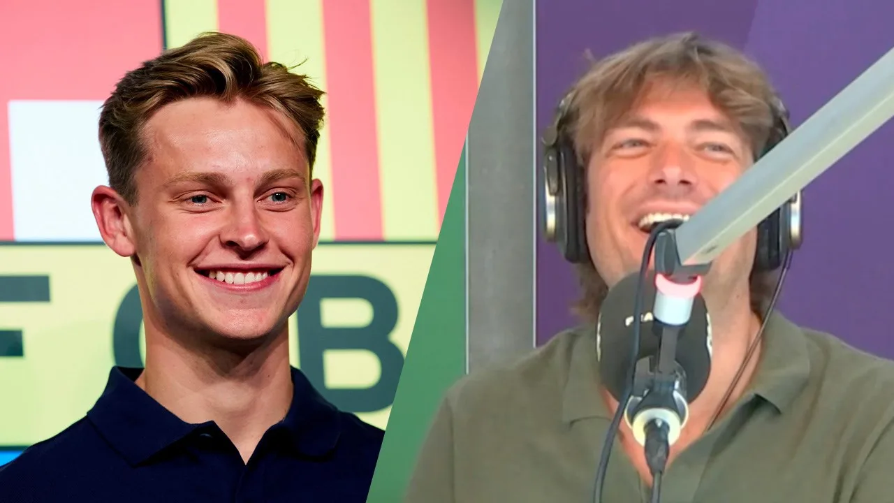 Vader De Jong over presentatie zoon Frenkie: 'Historisch moment!'