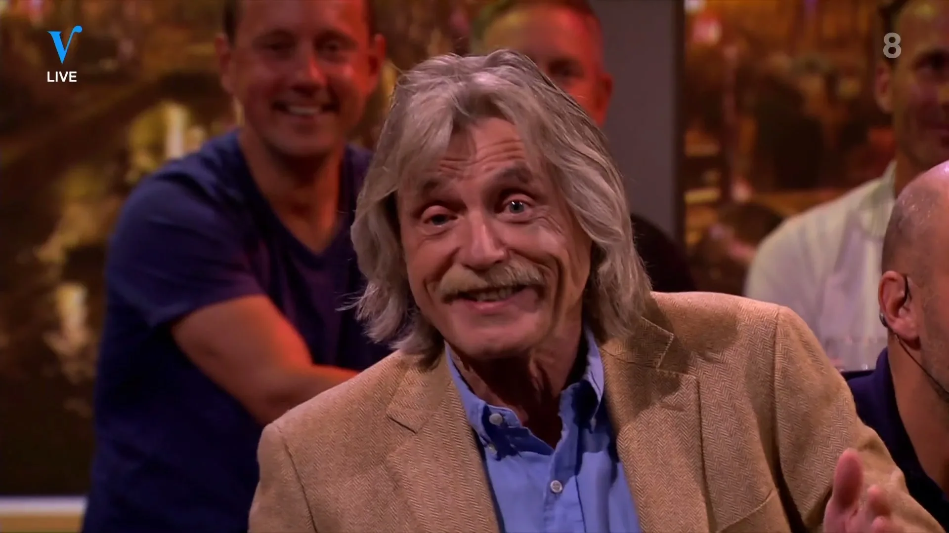 Johan met heerlijke anekdote over De Wallen: ‘Ik neem aan dat het water was!’