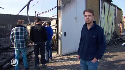 Grote brand in bedrijfsloods in Beesd zorgt voor veel overlast