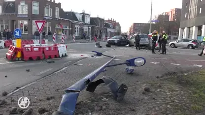 Crash, ravage, gewonden en vechtpartij na achtervolging in Assen