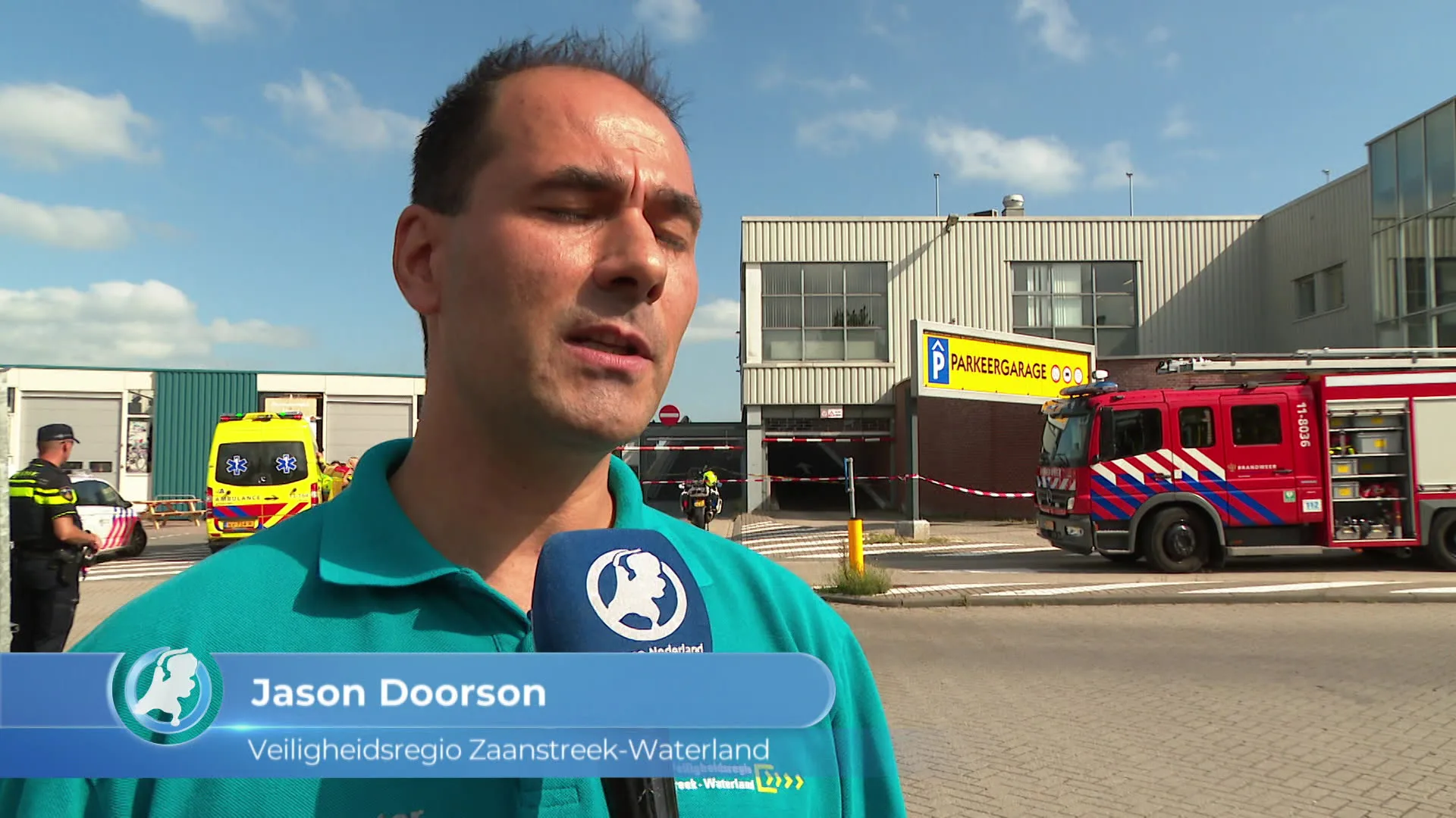 Geen slachtoffers gevonden in deels ingestorte garage Wormerveer
