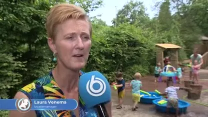 Zonnebrand, watergevechten en ijsjes op kinderdagverblijven tijdens tropische hitte