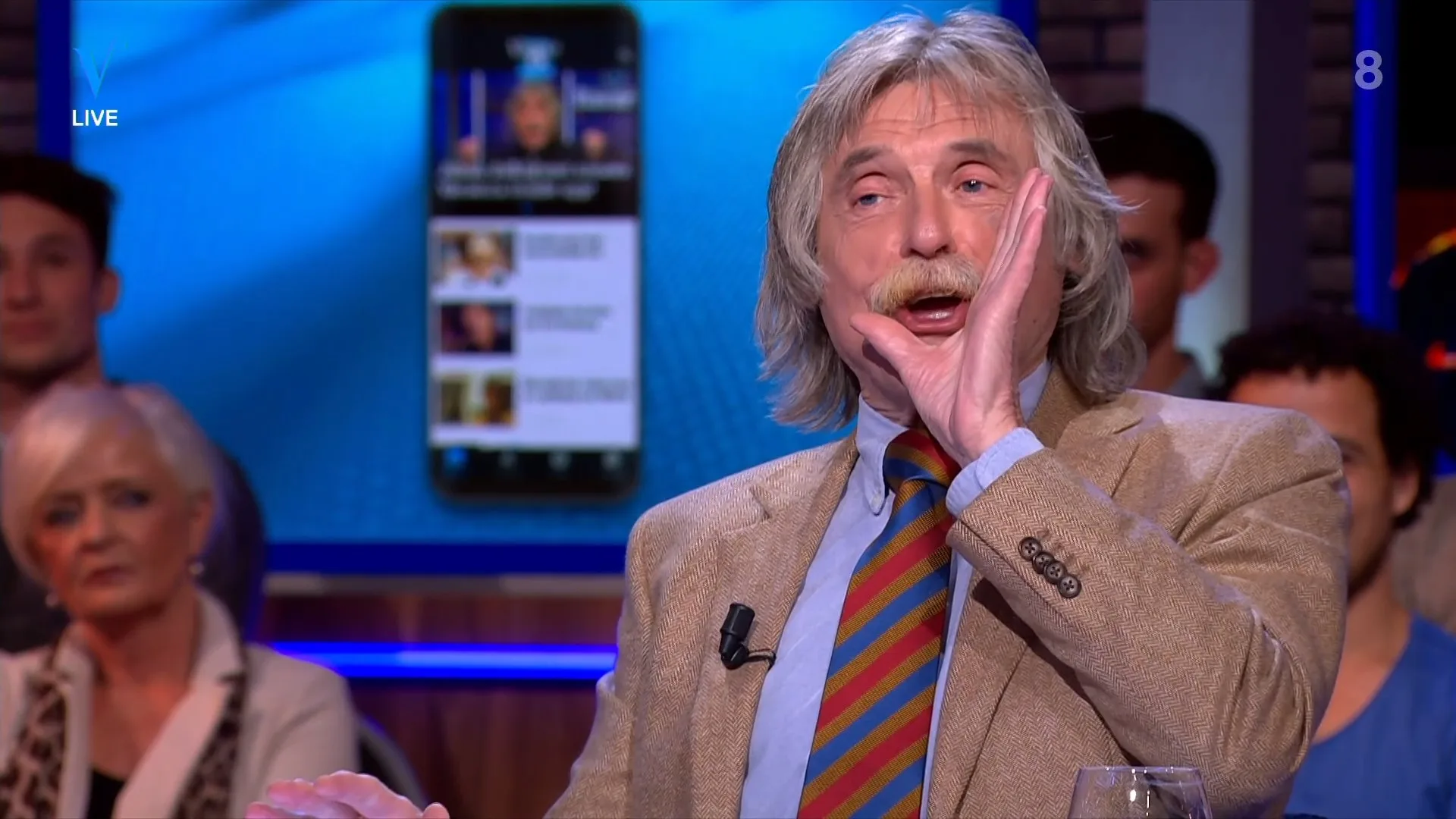 Johan vertelt kostelijke anekdote: 'Stelletje teringboeren!'