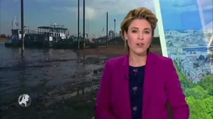 Varende ondernemers moeten improviseren door lage waterstanden