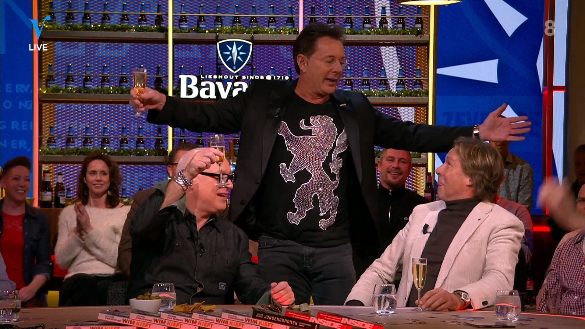 Geer zingt voor jarige Hansie