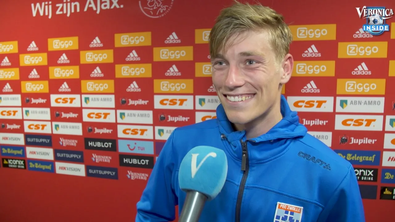 Flemming: 'Als Ajax op 1 punt kampioen wordt, dan credits naar Zwolle'