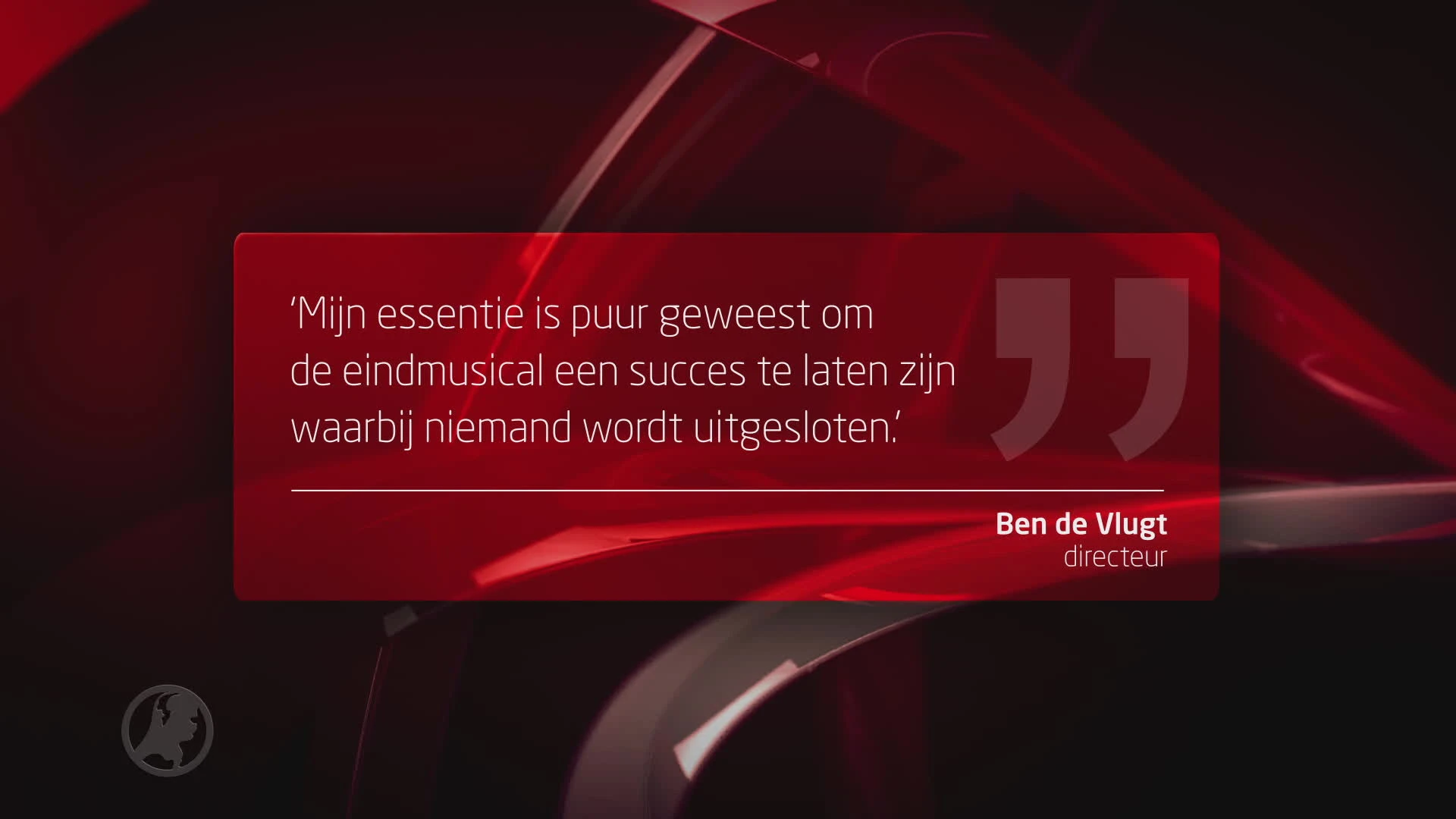 Gezin schooldirecteur bedreigd om ophef rond musical