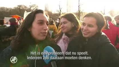 Enorme drukte bij klimaatdemonstratie Den Haag, politie tevreden