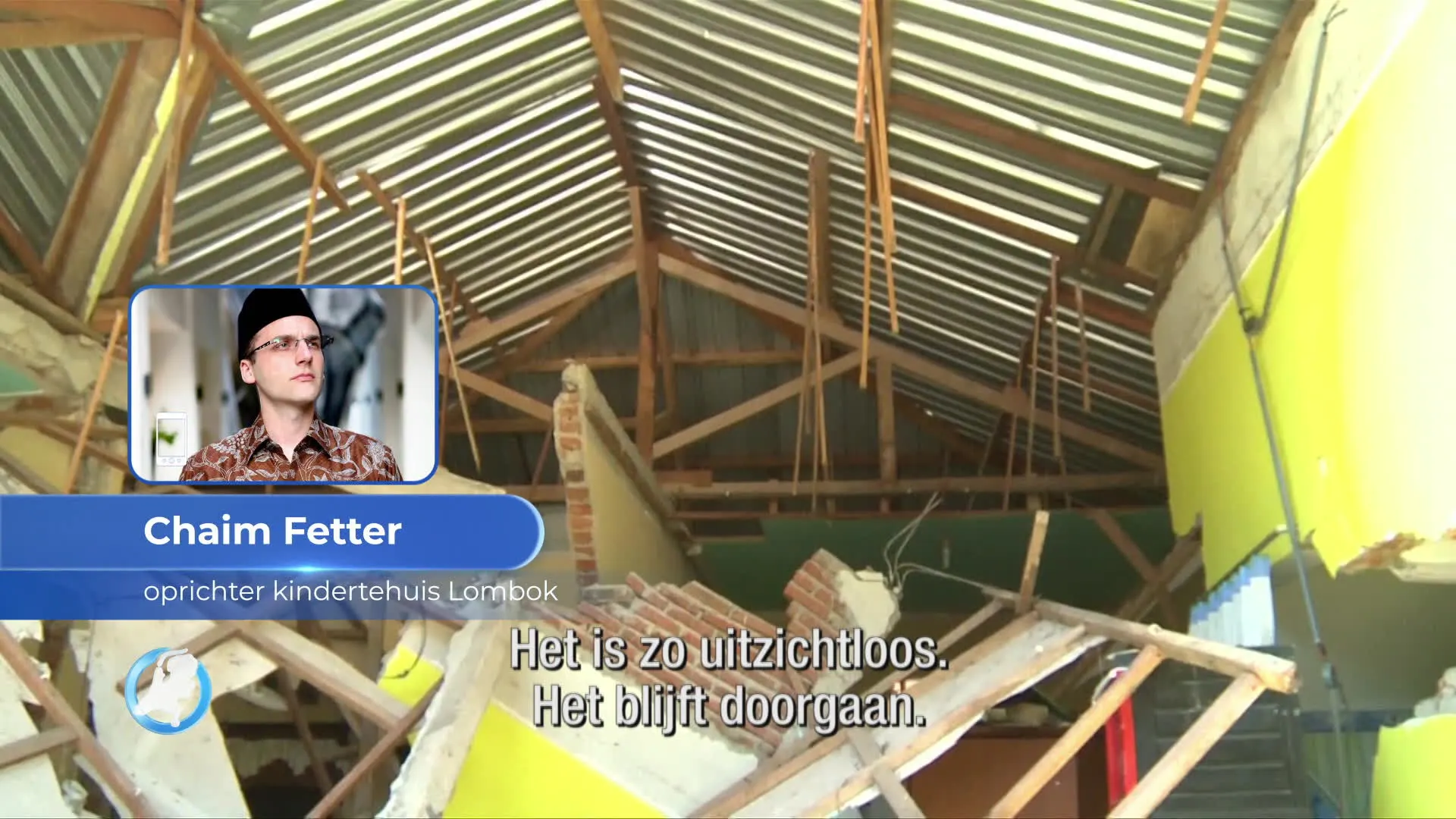 Paniek door nieuwe aardbeving op Lombok