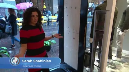 Buurtbewoners filmen hoe kledingwinkel Deventer wordt beroofd