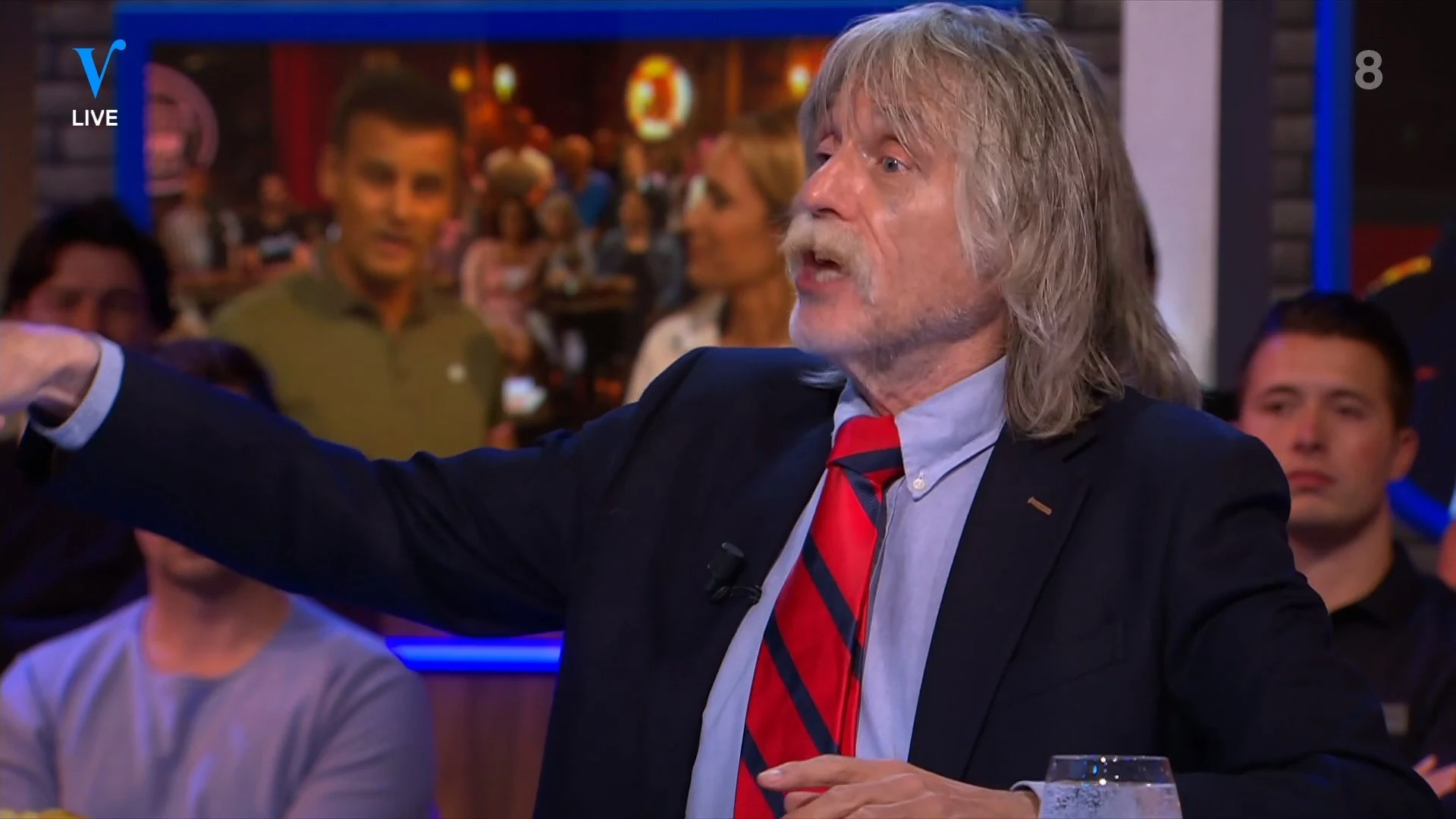 Johan ergerde zich aan Maradonnie bij Café Hendriks & Genee