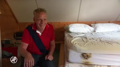 Sander ontdekt wespennest in logeerbed