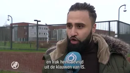 Iraniërs demonstreren bij Amerikaanse ambassade in Wassenaar: 'Trump is een terrorist'