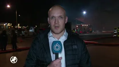 Zeer fikse brand bij papierrecyclingsbedrijf in Dordrecht