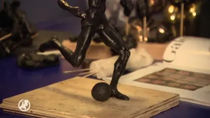 Kunstenaar en Cruijff-liefhebber kopt wens in