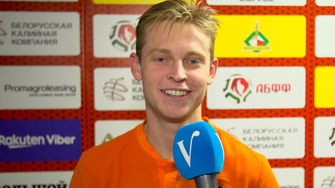 Frenkie de Jong over spel Oranje: 'ik zie nog steeds goede dingen'