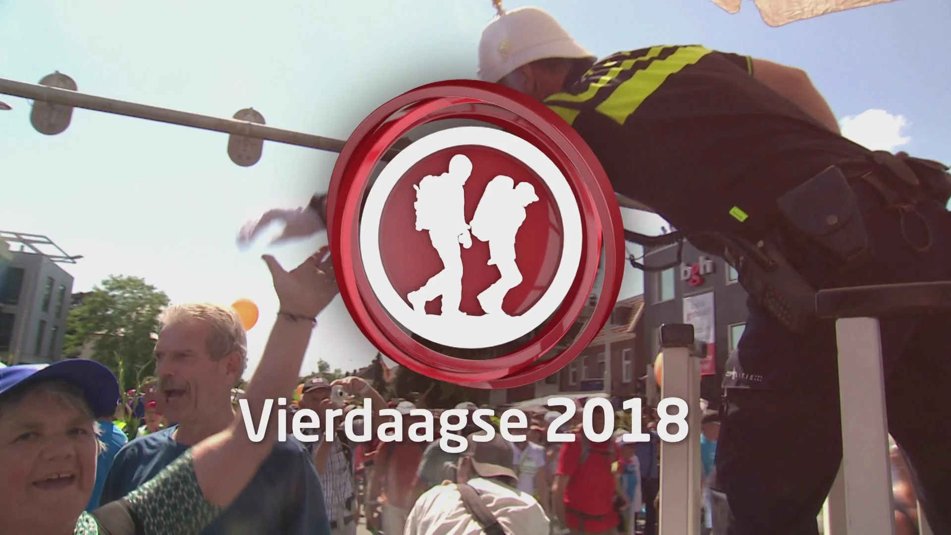 Dag 3 van de Vierdaagse: Evelien is brak