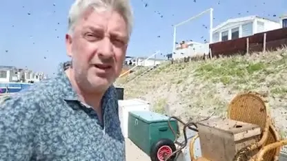 BIJzondere badgasten in Zandvoort