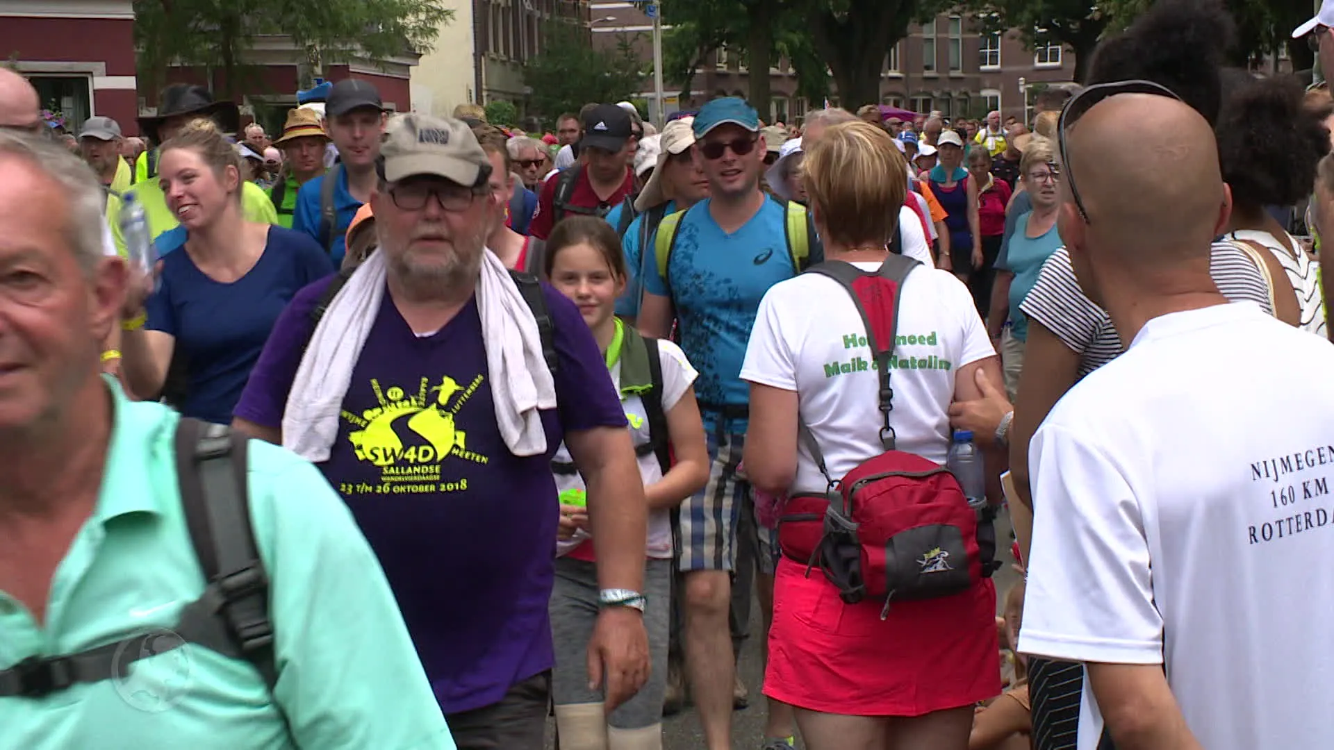 Nijmegen onbereikbaar door intocht Vierdaagse