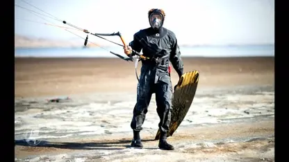 Roderick terug in Nederland na kitesurfen op Afrikaans gifmeer