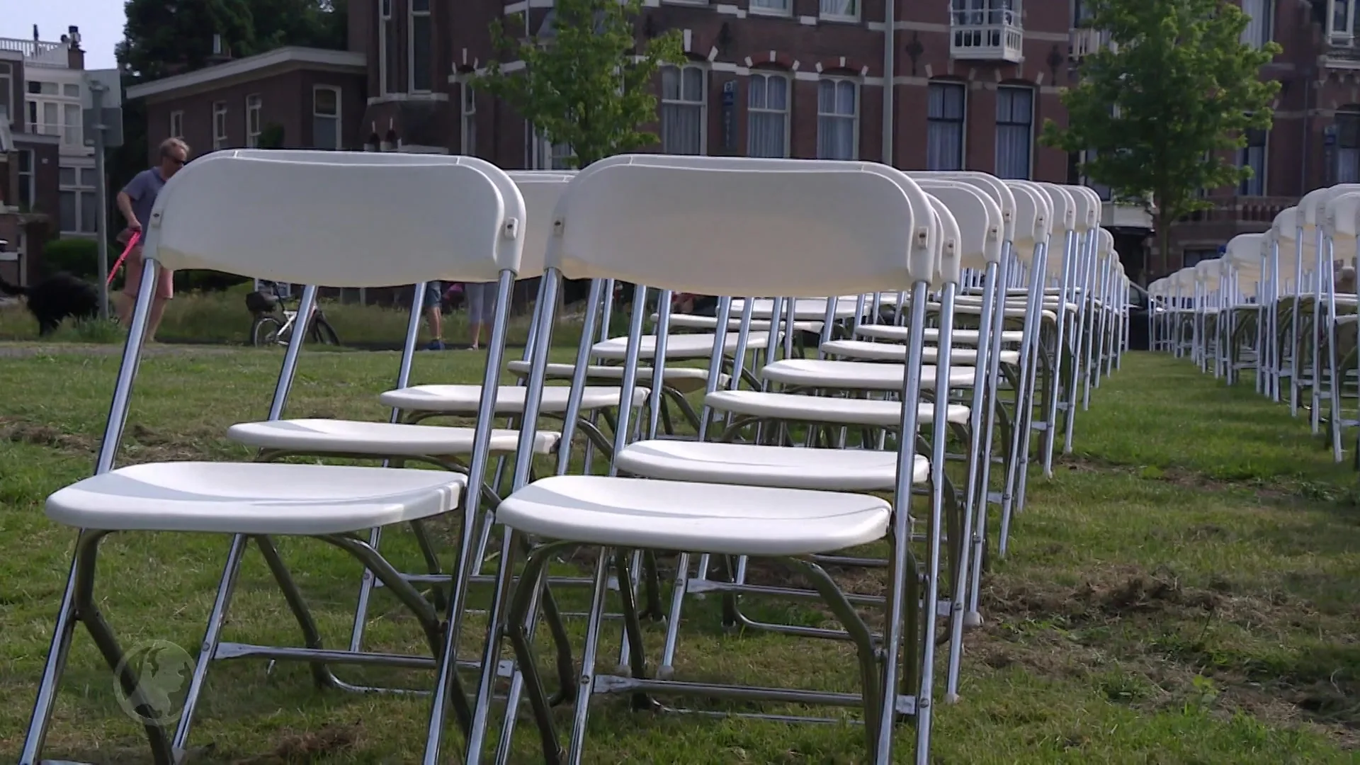 Stil protest nabestaanden MH17 bij Russische ambassade