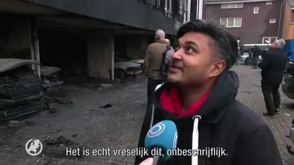 Reacties op de brand in Den Haag