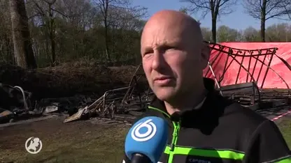 Caravans branden af vlak voor zonnig paasweekend: 'alles wat lief is, is weg'