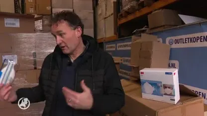 Enorme run op mondkapjes door coronavirus, verkopers door hun voorraad heen