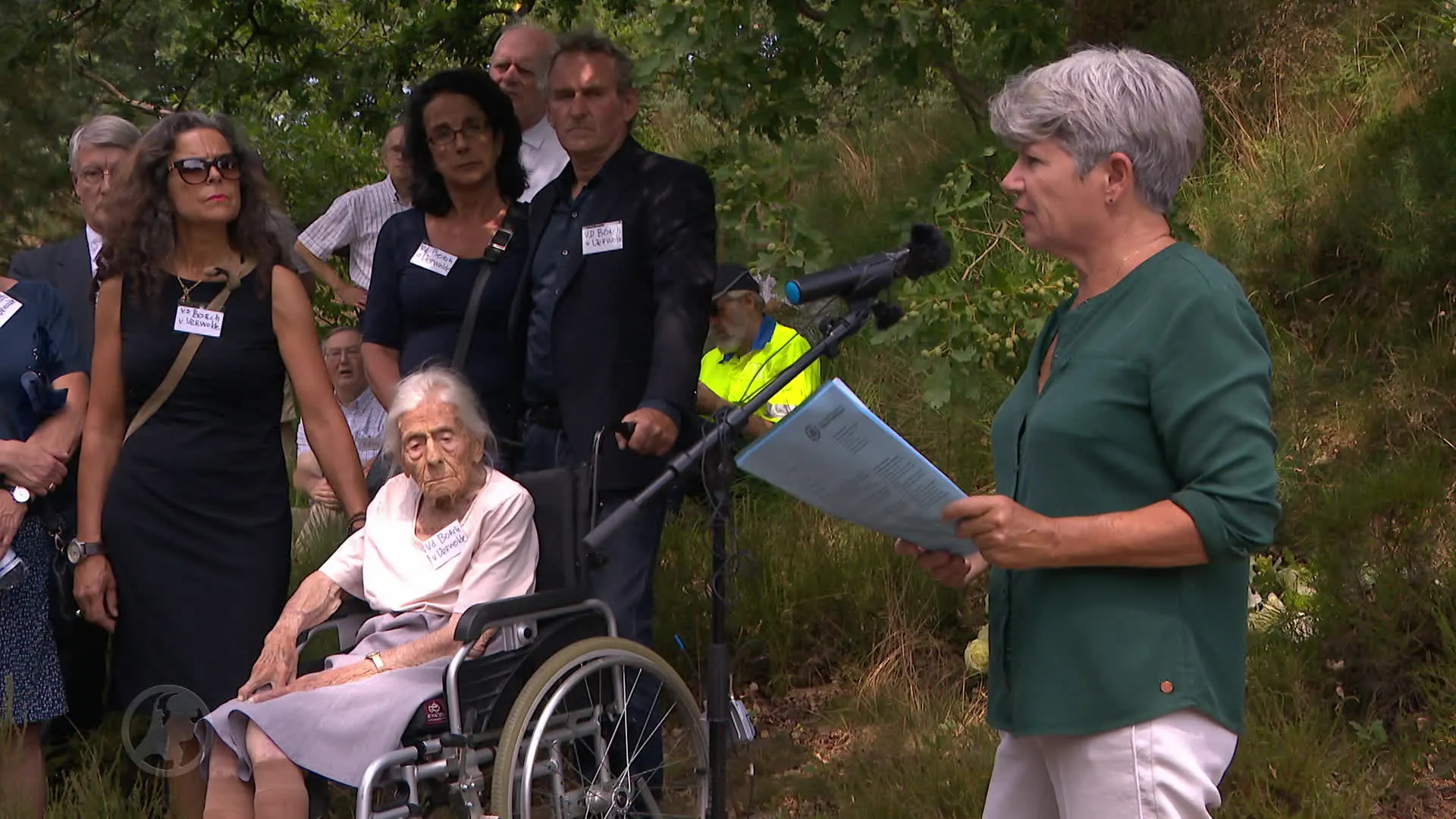 103-jarige Kieks bezoekt eindelijk executieplek van broer
