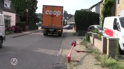 Fietsend kind raakt gewond door klap van deur rijdende vrachtwagen