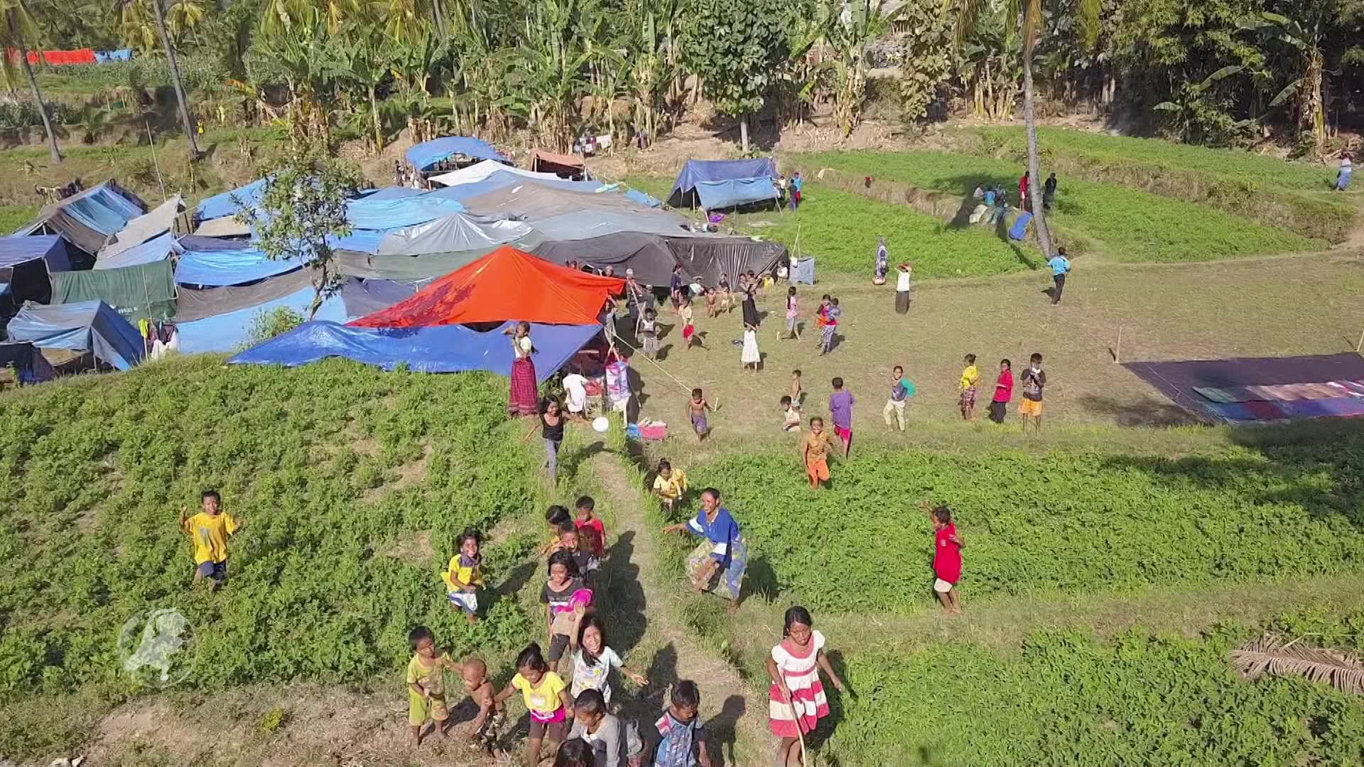 Tentenactie voor slachtoffers aardbeving: van Lowlands naar Lombok