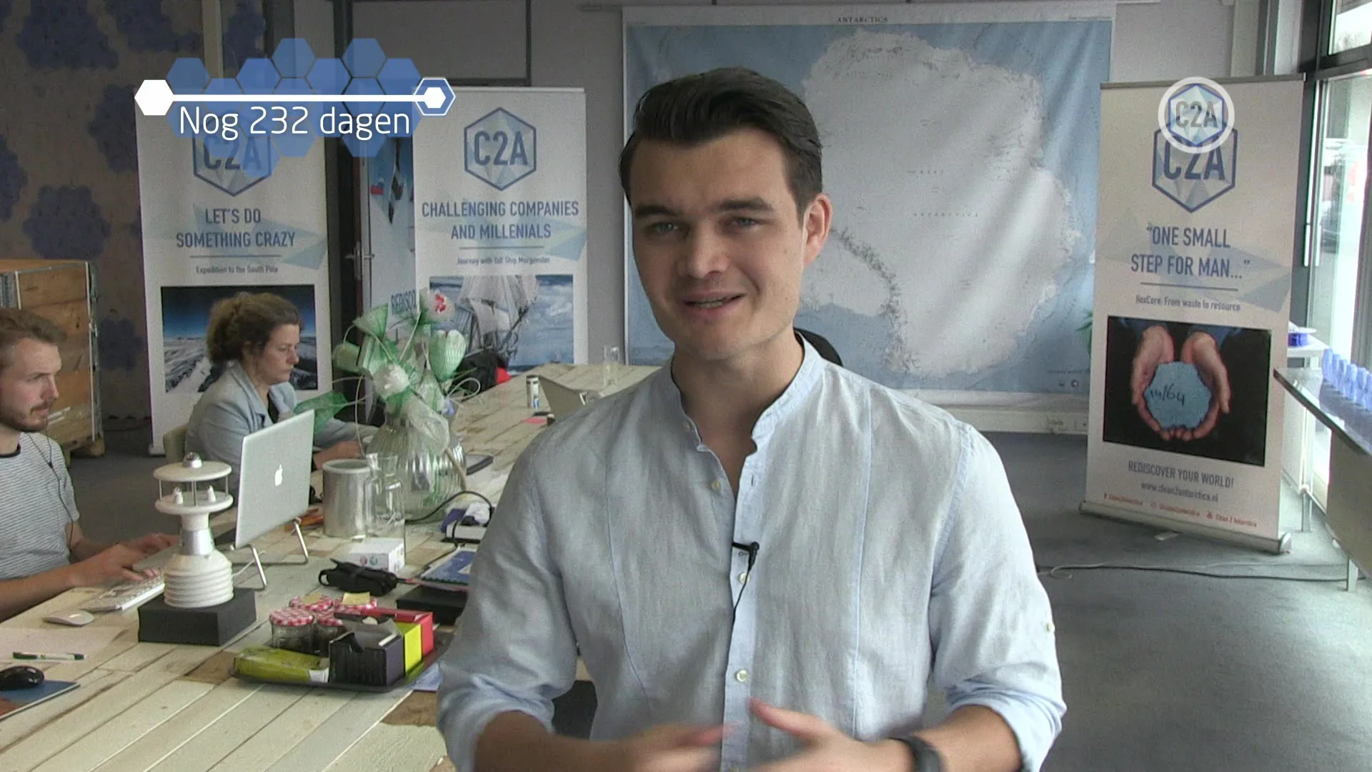 Clean2Antarctica Update: nog 232 dagen!