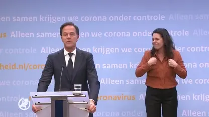 Premier Rutte over verlenging corona-maatregelen