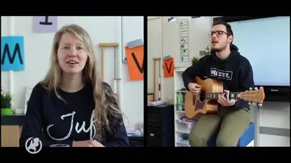 Muzikale juf en meester maakt parodie van ‘Als het Avond Is'