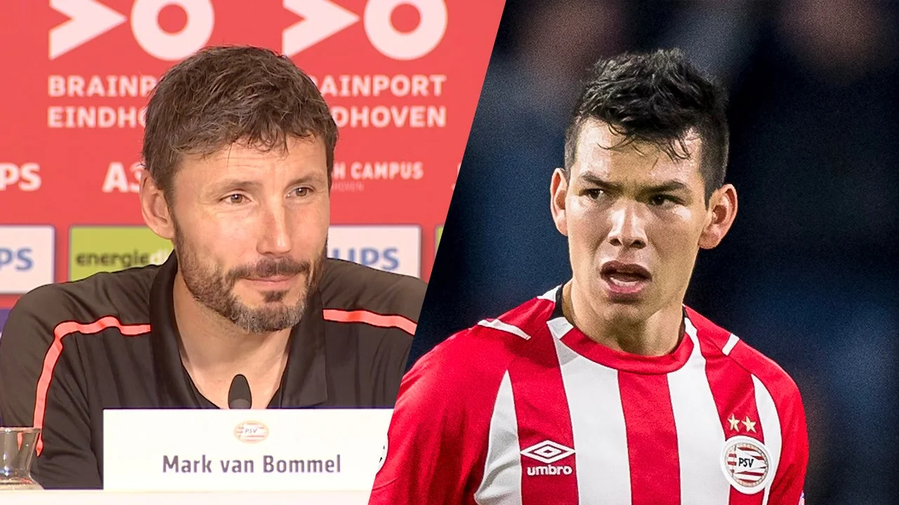 Mark van Bommel reageert op de transfergeruchten rondom Lozano