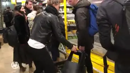 Nederland slaat aan het hamsteren