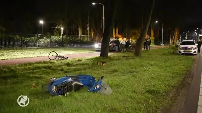 Steekpartij op fietspad Tilburg