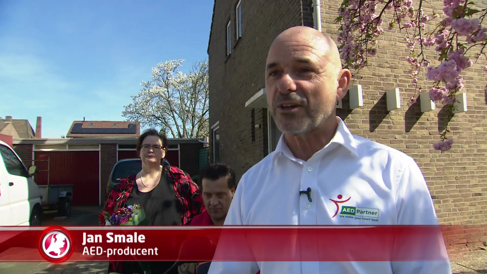 Burgerhulpverlender Nick heeft zijn eigen AED gekregen