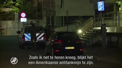 Wesley bracht gevonden explosief op de scooter naar het politiebureau