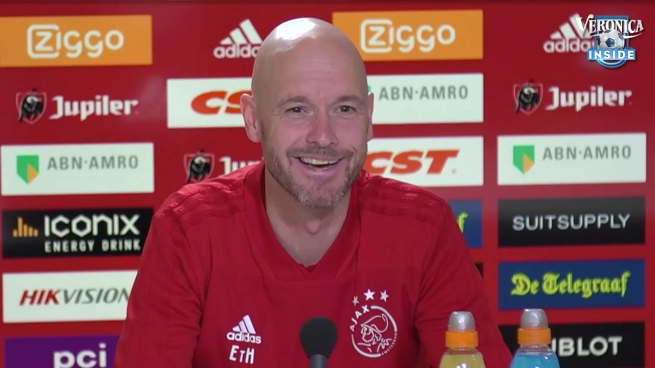 Ten Hag grapt: 'Ik zal jullie missen, sommigen!'