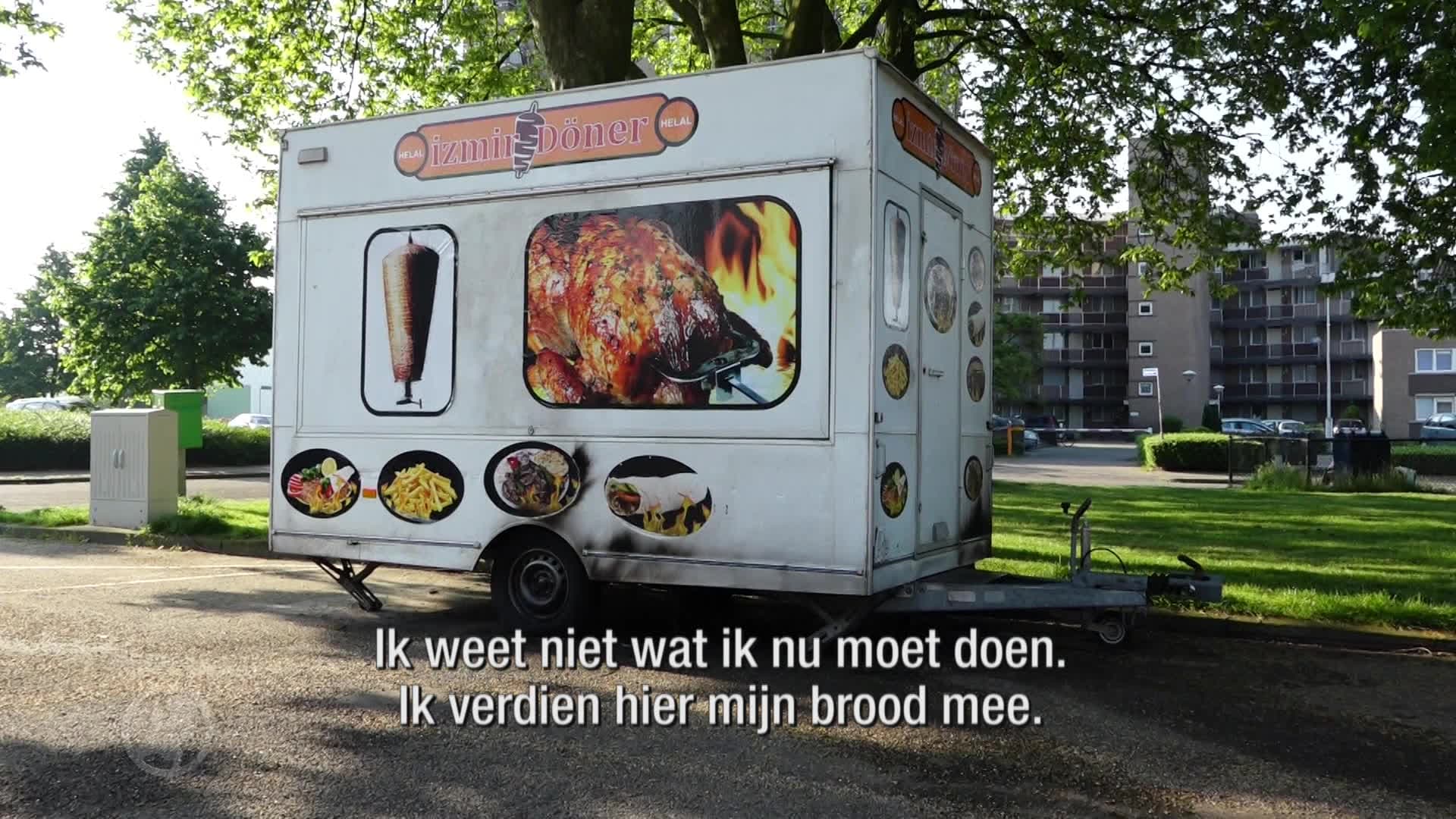 Brandstichting in populaire kebabkraam Kerkrade