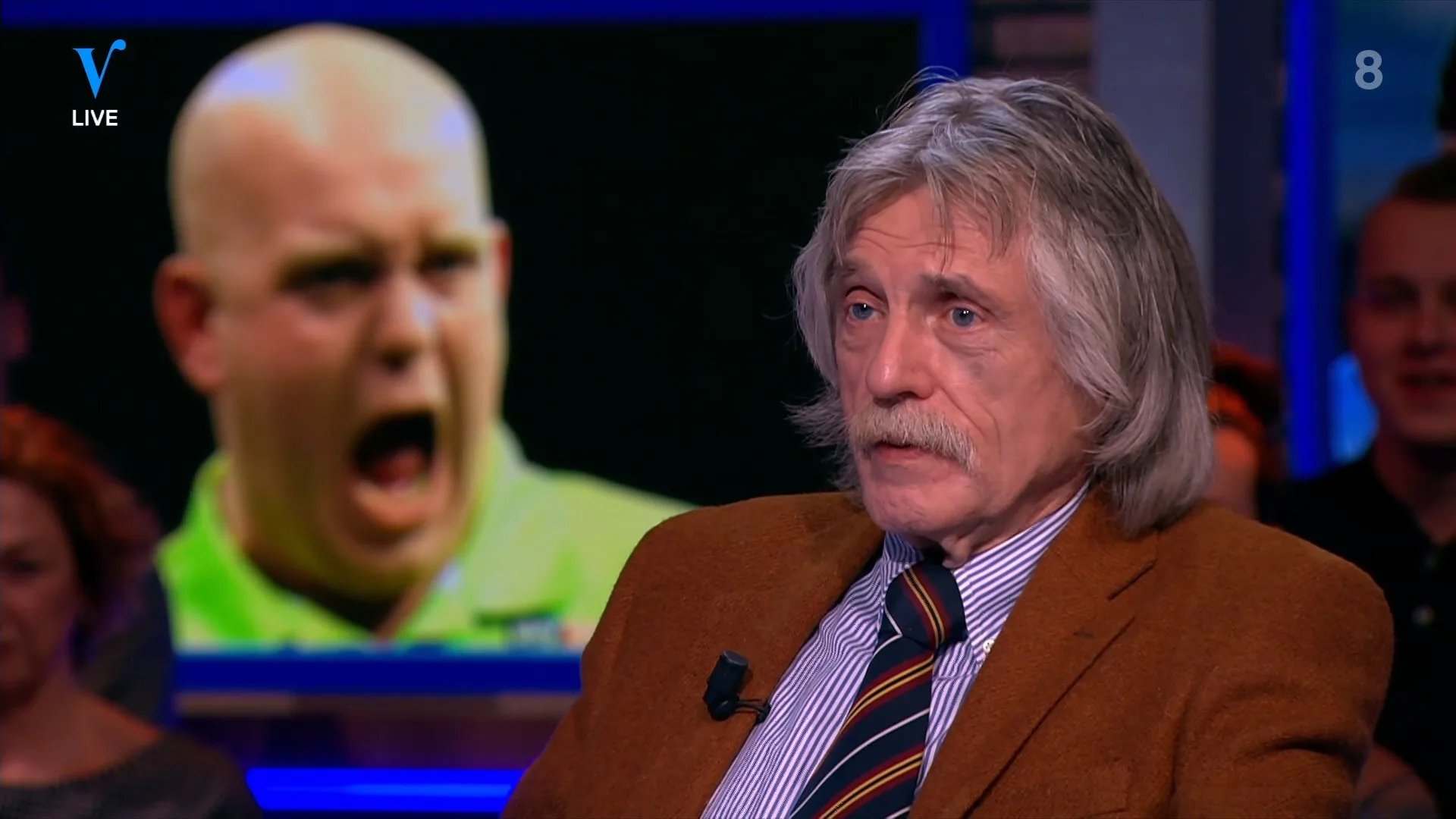 Johan ergerde zich aan Van Gerwen: 'Niet te vergelijken met Van der Poel'